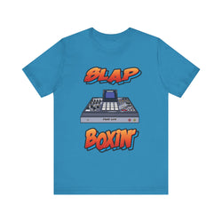 SLAP BOXIN HIP HOP Short Sleeve Tee - PDR LFE Aqua / XS PDR LFE