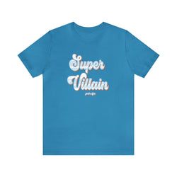 SUPER VILLAIN COSMIC HIP HOP Short Sleeve Tee - PDR LFE Aqua / S PDR LFE