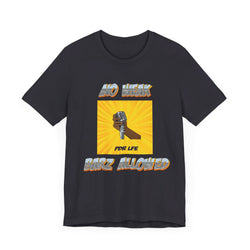 NO WEAK BARZ Unisex Jersey Short Sleeve Tee - PDR LFE Athletic Heather / S PDR LFE