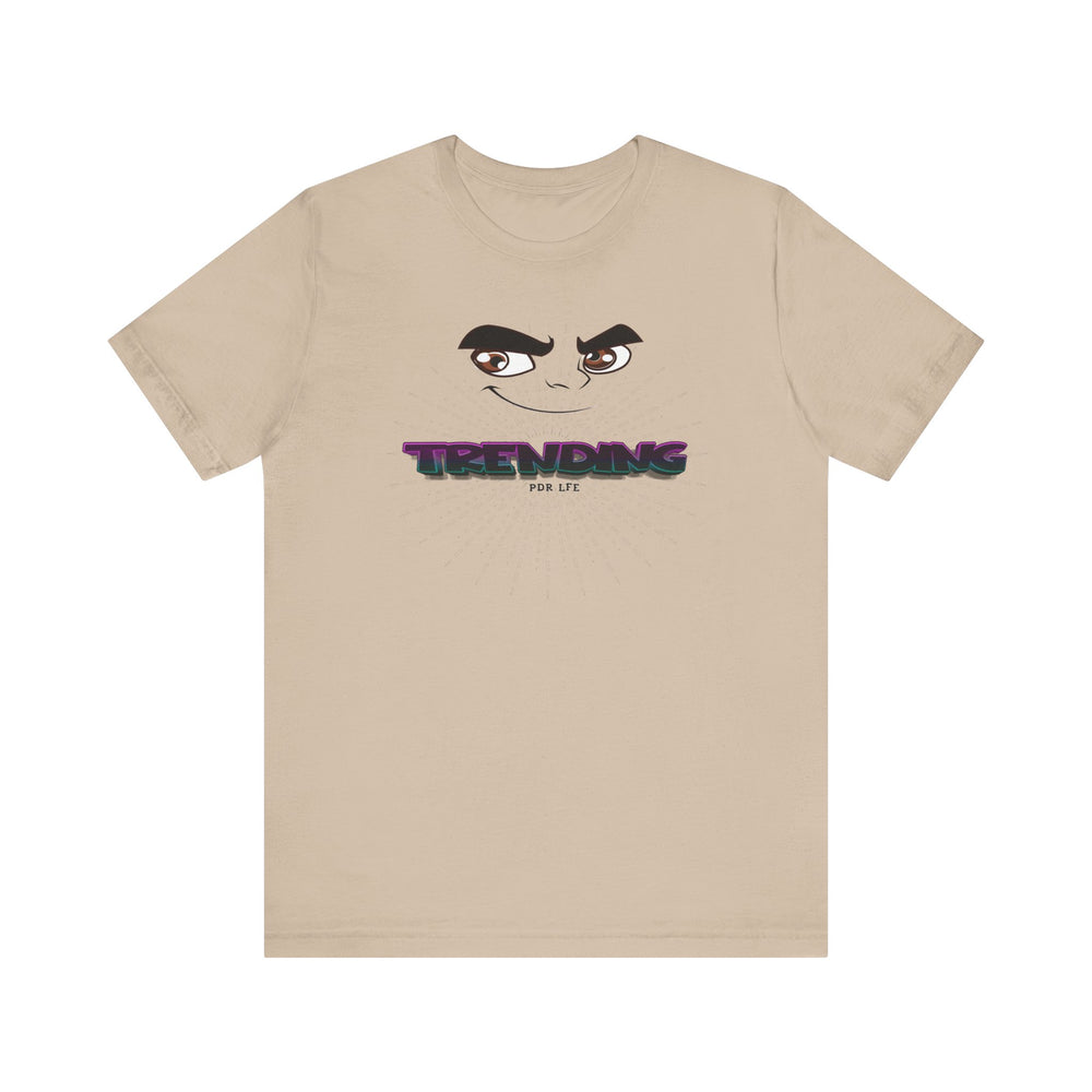 TRENDING (LITE) HIP HOP Short Sleeve Tee - PDR LFE Tan / XS PDR LFE