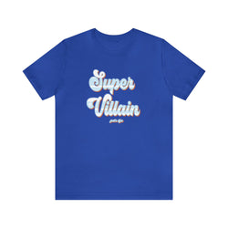 SUPER VILLAIN COSMIC HIP HOP Short Sleeve Tee - PDR LFE True Royal / S PDR LFE