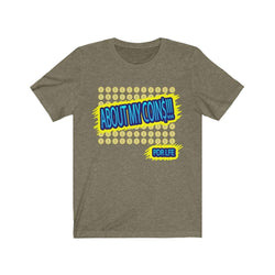 ABOUT MY COINS FEMALE Hip Hop Short Sleeve Tee - PDR LFE Heather Olive / S PDR LFE