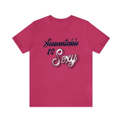 ACCOUNTABLE HIP HOP Short Sleeve Tee - PDR LFE Berry / S PDR LFE