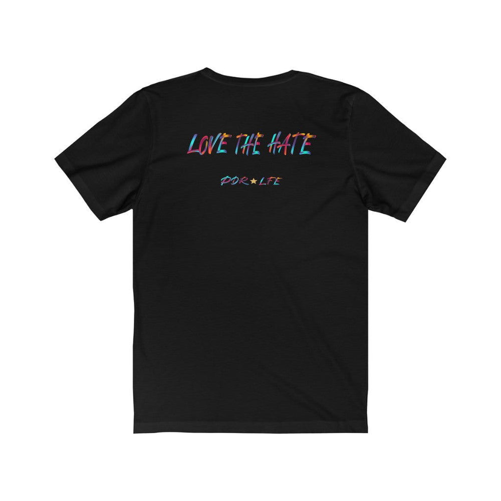 ADMIRATION "LOVE THE HATE" FEMALE Unisex Jersey Short Sleeve Tee - PDR L.F.E. 