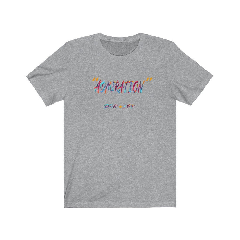 ADMIRATION "LOVE THE HATE" FEMALE Unisex Jersey Short Sleeve Tee - PDR L.F.E. 