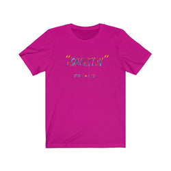 ADMIRATION "LOVE THE HATE" FEMALE Unisex Jersey Short Sleeve Tee - PDR LFE Berry / XS PDR LFE