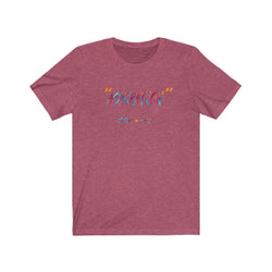 ADMIRATION "LOVE THE HATE" FEMALE Unisex Jersey Short Sleeve Tee - PDR LFE Heather Raspberry / XS PDR LFE