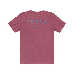 ADMIRATION "LOVE THE HATE" FEMALE Unisex Jersey Short Sleeve Tee - PDR LFE White / XS PDR LFE