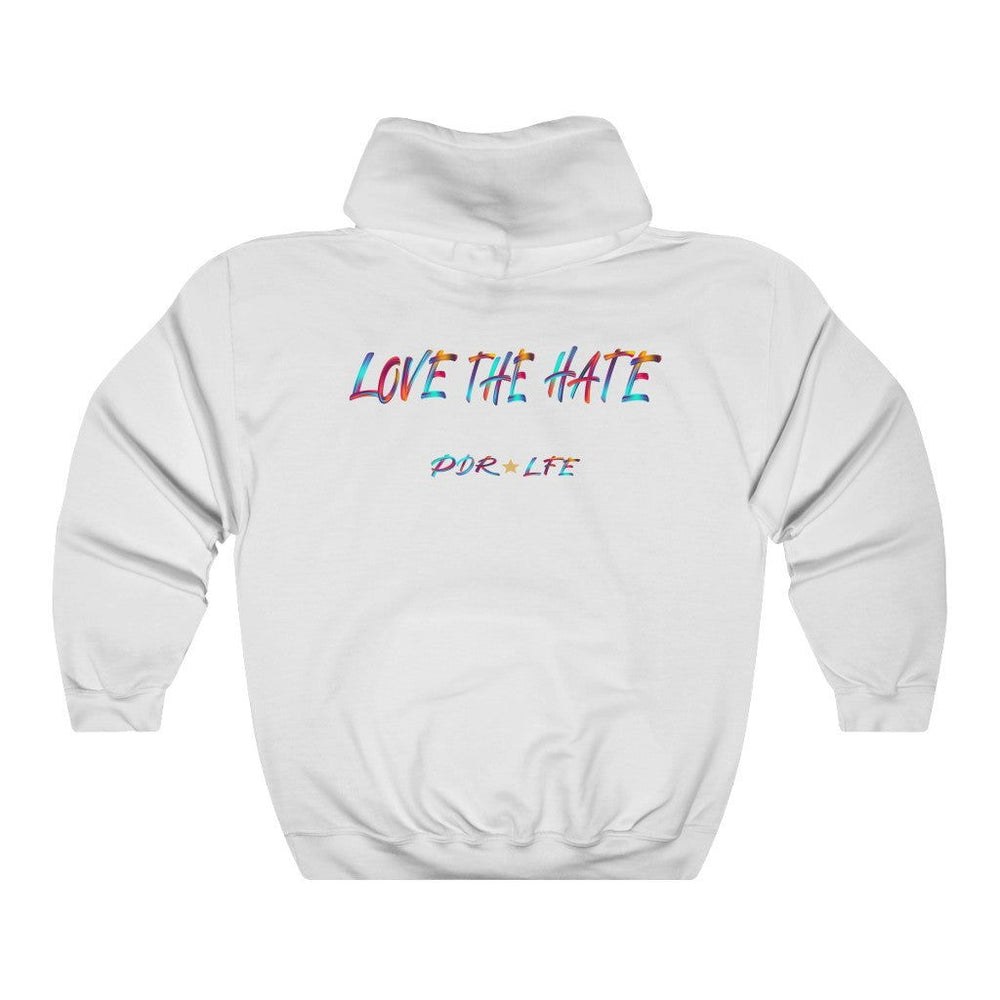 ADMIRATION "LOVE THE HATE SERIES" FEMALE Unisex Heavy Blend™ Hooded Sweatshirt - PDR L.F.E. 