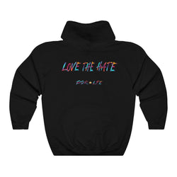 ADMIRATION "LOVE THE HATE SERIES" FEMALE Unisex Heavy Blend™ Hooded Sweatshirt - PDR LFE Navy / S PDR LFE