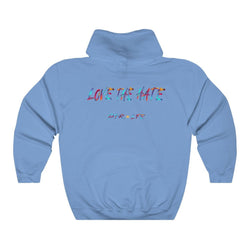 ADMIRATION "LOVE THE HATE SERIES" FEMALE Unisex Heavy Blend™ Hooded Sweatshirt - PDR LFE Navy / S PDR LFE