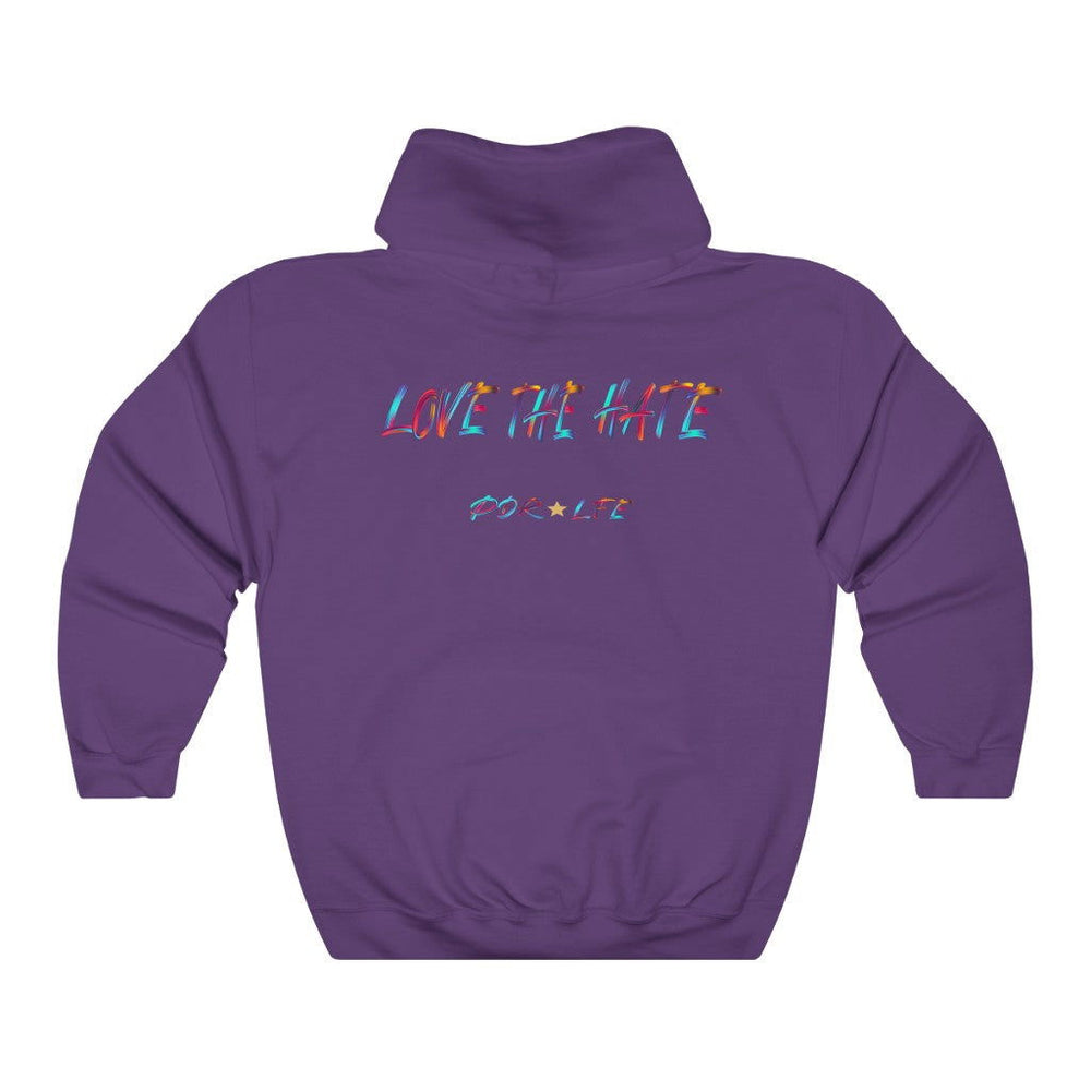 ADMIRATION "LOVE THE HATE SERIES" FEMALE Unisex Heavy Blend™ Hooded Sweatshirt - PDR L.F.E. 