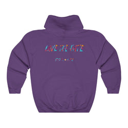 ADMIRATION "LOVE THE HATE SERIES" FEMALE Unisex Heavy Blend™ Hooded Sweatshirt - PDR LFE Navy / S PDR LFE
