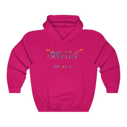 ADMIRATION "LOVE THE HATE SERIES" FEMALE Unisex Heavy Blend™ Hooded Sweatshirt - PDR LFE Heliconia / S PDR LFE