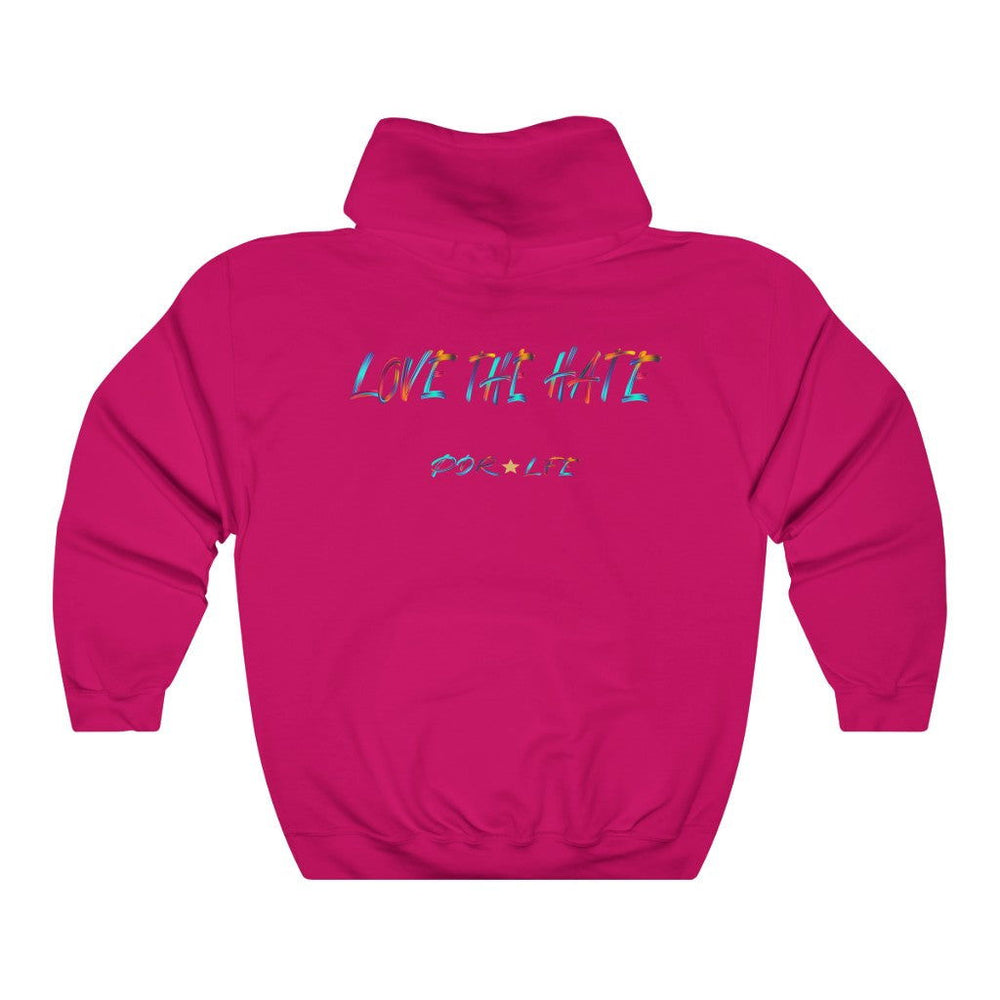 ADMIRATION "LOVE THE HATE SERIES" FEMALE Unisex Heavy Blend™ Hooded Sweatshirt - PDR L.F.E. 