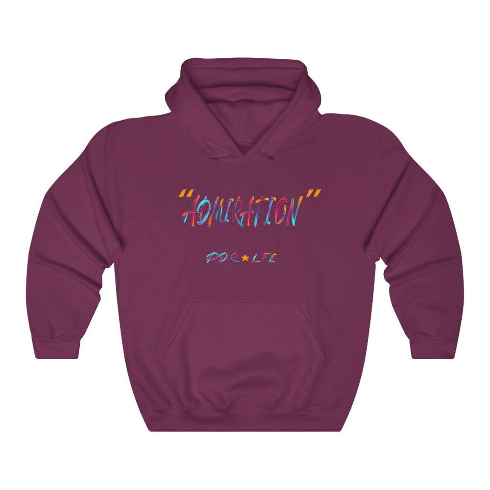 ADMIRATION "LOVE THE HATE SERIES" FEMALE Unisex Heavy Blend™ Hooded Sweatshirt - PDR L.F.E. 