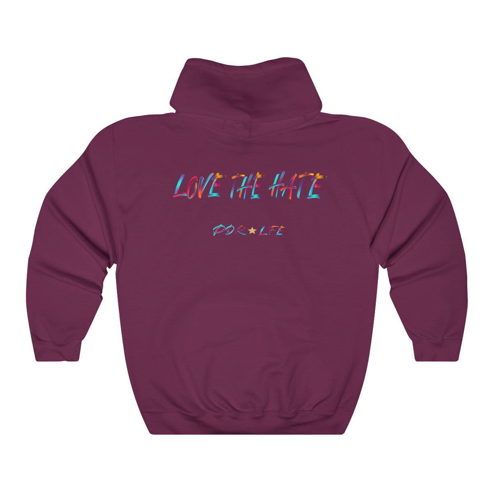 ADMIRATION "LOVE THE HATE SERIES" FEMALE Unisex Heavy Blend™ Hooded Sweatshirt - PDR L.F.E. 