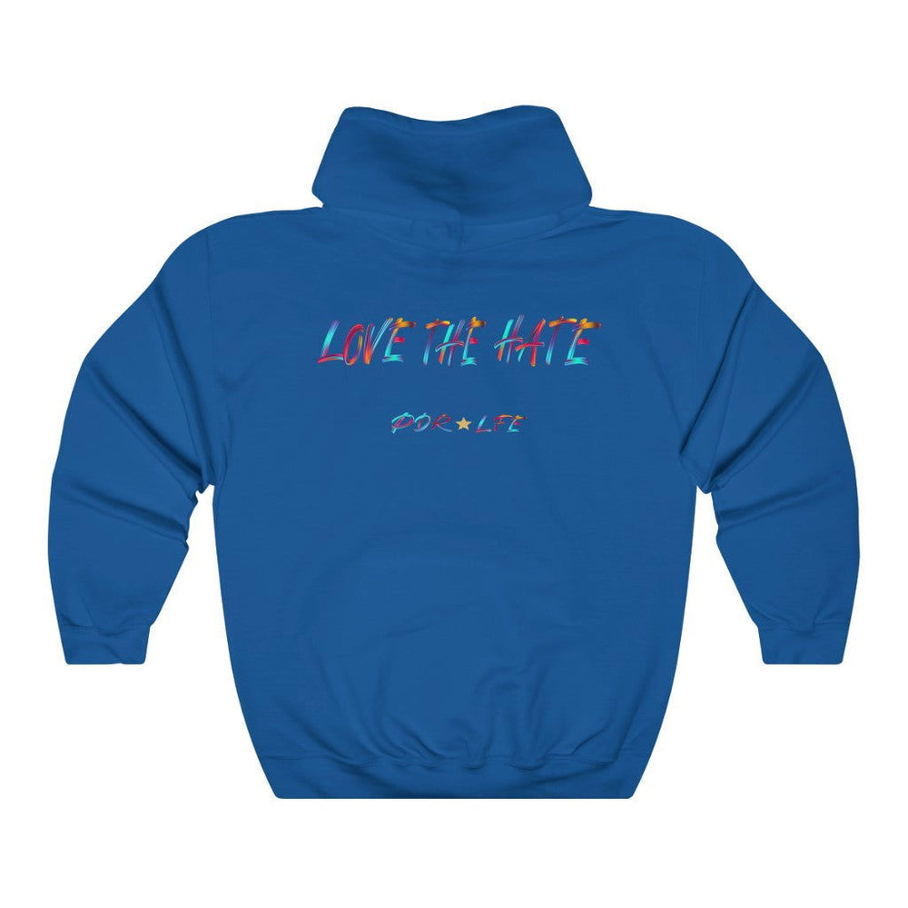 ADMIRATION "LOVE THE HATE SERIES" Unisex Heavy Blend™ Hooded Sweatshirt - PDR LFE Navy / S PDR LFE