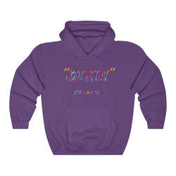 ADMIRATION "LOVE THE HATE SERIES" Unisex Heavy Blend™ Hooded Sweatshirt - PDR LFE Purple / S PDR LFE