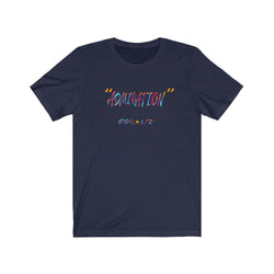 ADMIRATION LOVE THE HATE Hip Hop Short Sleeve Tee - PDR LFE Navy / XS PDR LFE