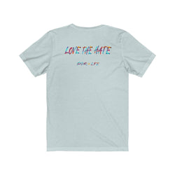 ADMIRATION LOVE THE HATE Hip Hop Short Sleeve Tee - PDR LFE Black / XS PDR LFE