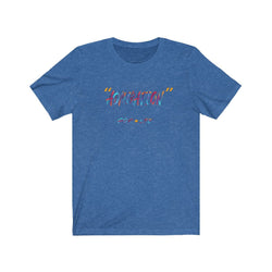 ADMIRATION LOVE THE HATE Hip Hop Short Sleeve Tee - PDR LFE Heather True Royal / XS PDR LFE