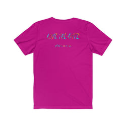 ADMIRATION LOVE THE HATE Hip Hop Short Sleeve Tee - PDR LFE Berry / 2XL PDR LFE