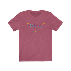 ADMIRATION LOVE THE HATE Hip Hop Short Sleeve Tee - PDR LFE Heather Raspberry / XS PDR LFE