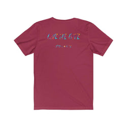 ADMIRATION LOVE THE HATE Hip Hop Short Sleeve Tee - PDR LFE Black / XS PDR LFE