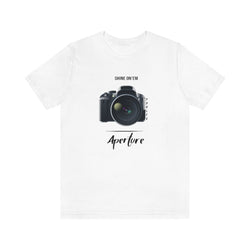 APERTURE Hip Hop Short Sleeve Tee - PDR LFE White / S PDR LFE