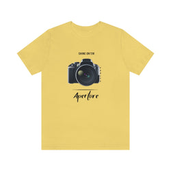 APERTURE Hip Hop Short Sleeve Tee - PDR LFE Yellow / S PDR LFE