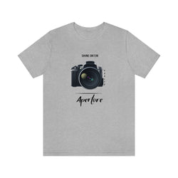 APERTURE Hip Hop Short Sleeve Tee - PDR LFE Athletic Heather / S PDR LFE