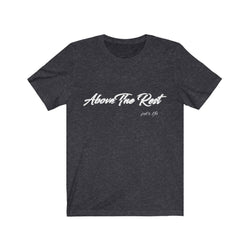 A CUT ABOVE THE REST PDR LFE Unisex Jersey Short Sleeve Tee - PDR LFE Dark Grey Heather / S PDR LFE
