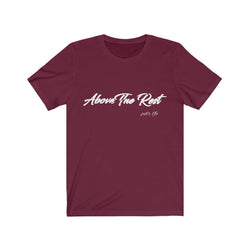 A CUT ABOVE THE REST PDR LFE Unisex Jersey Short Sleeve Tee - PDR LFE Maroon / S PDR LFE