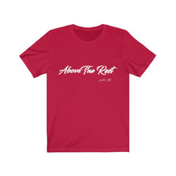 A CUT ABOVE THE REST PDR LFE Unisex Jersey Short Sleeve Tee - PDR LFE Red / S PDR LFE