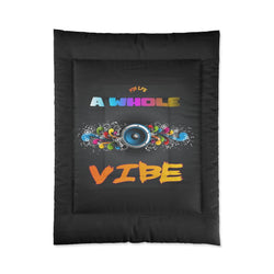 A WHOLE VIBE HIP HOP Comforter - PDR LFE 68" × 88" PDR LFE