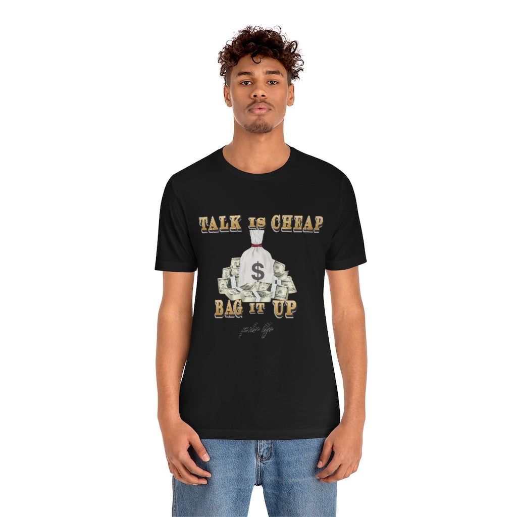 BAG IT UP Hip Hop Unisex Jersey Short Sleeve Tee - PDR L.F.E. 