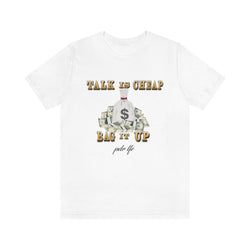 BAG IT UP Hip Hop Unisex Jersey Short Sleeve Tee - PDR LFE White / S PDR LFE
