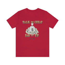 BAG IT UP Hip Hop Unisex Jersey Short Sleeve Tee - PDR LFE Red / S PDR LFE