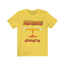BANGING 808s Hip Hop Short Sleeve Tee - PDR LFE Yellow / S PDR LFE