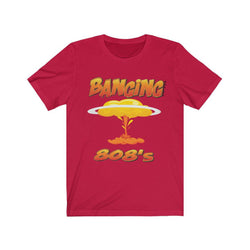 BANGING 808s Hip Hop Short Sleeve Tee - PDR LFE Red / S PDR LFE