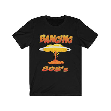 BANGING 808s Hip Hop Short Sleeve Tee - PDR LFE Black / S PDR LFE
