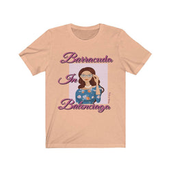 BARRACUDA FEMALE Unisex Jersey Short Sleeve Tee - PDR LFE Heather Peach / S PDR LFE