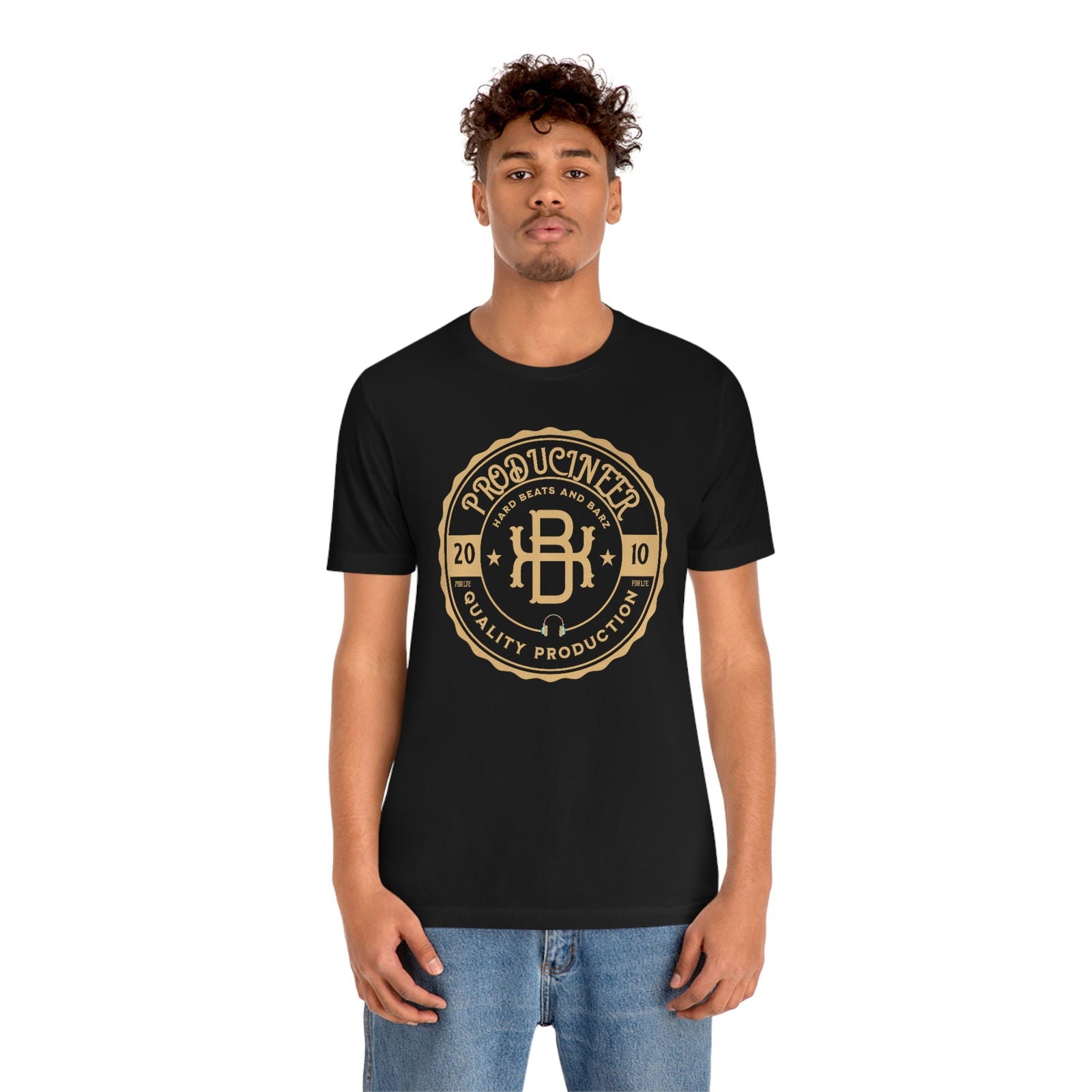 BEATS AND BARZ HIP HOP Short Sleeve Tee - PDR L.F.E. 