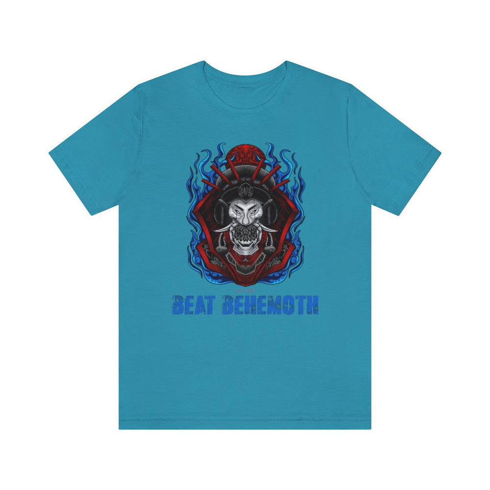 BEAT BEHEMOTH MENS HIP HOP TSHIRT - PDR LFE Aqua / XS PDR LFE