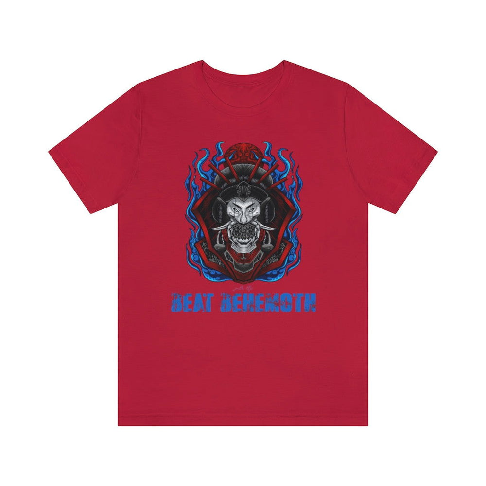 BEAT BEHEMOTH MENS HIP HOP TSHIRT - PDR LFE Red / XS PDR LFE