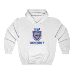 BEAT BEHEMOTH WOLF GANG MENS HIP HOP Heavy Blend™ Hooded Sweatshirt - PDR LFE White / S PDR LFE