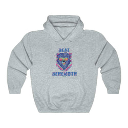BEAT BEHEMOTH WOLF GANG MENS HIP HOP Heavy Blend™ Hooded Sweatshirt - PDR LFE Ash / S PDR LFE