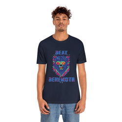 BEAT BEHEMOTH WOLF GANG MENS HIP HOP TSHIRT - PDR LFE Navy / XS PDR LFE