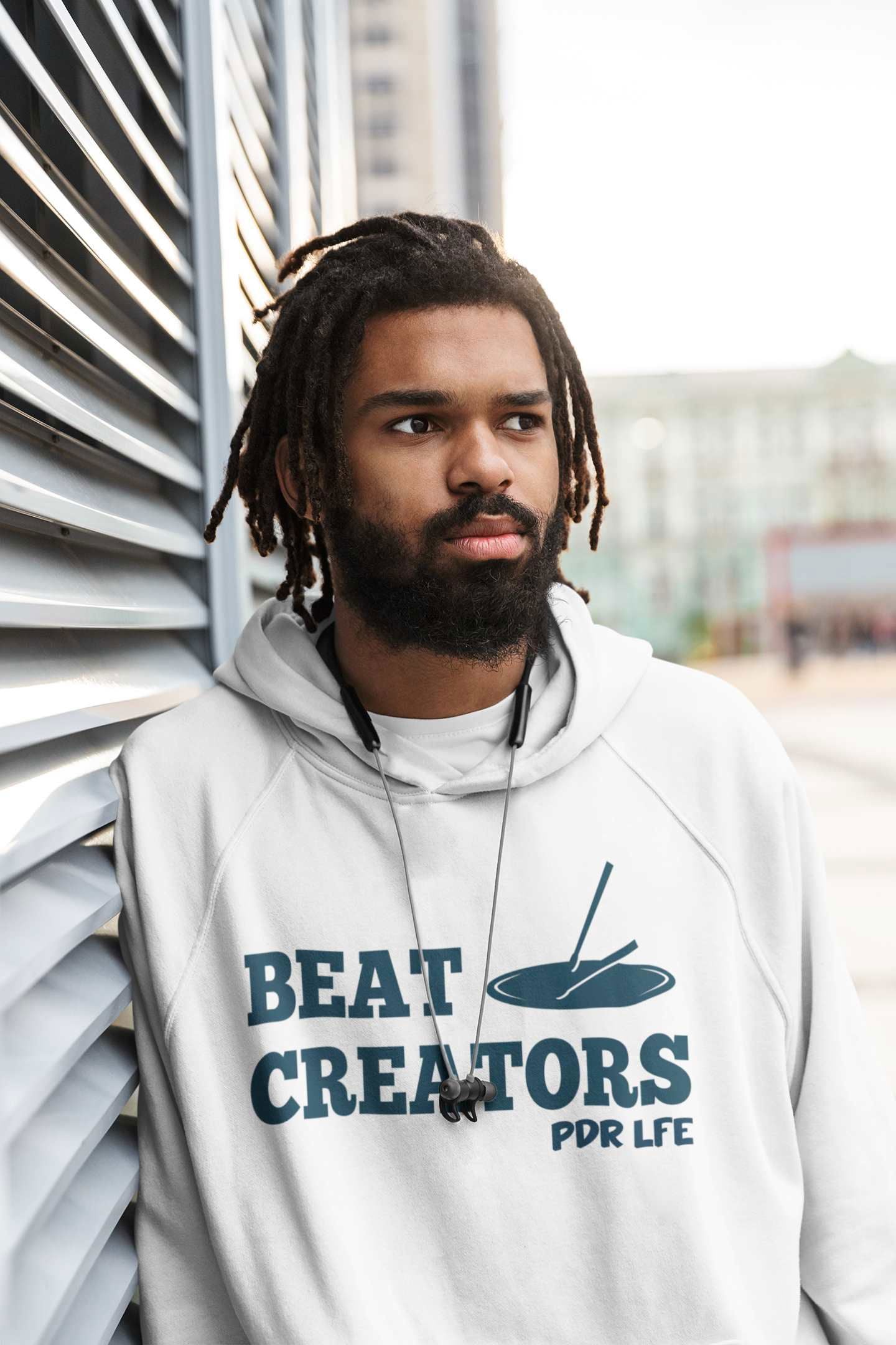 BEAT CREATORS Hip Hop Unisex Heavy Blend™ Hooded Sweatshirt - PDR L.F.E. 